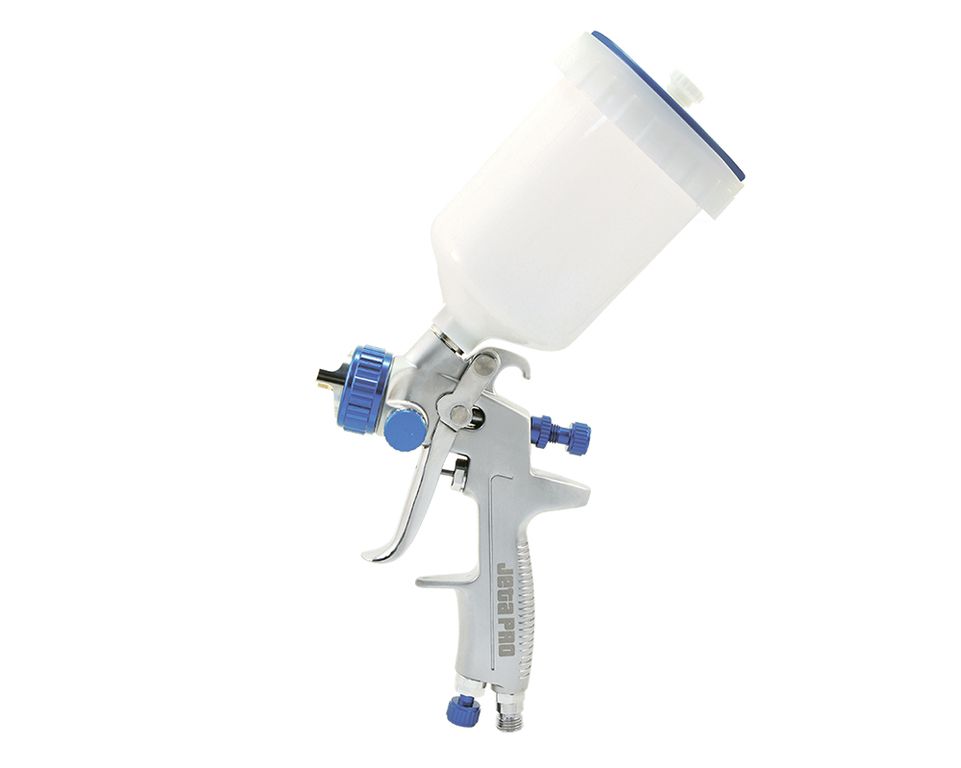 Jeta Pro JP931PR краскопульт LVMP с бачком 0,6 л сопло, 1,3 мм