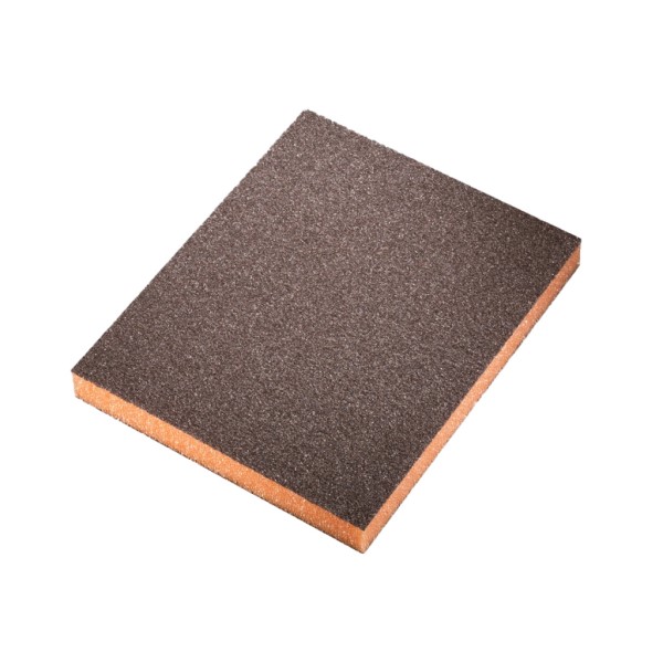 SIA 7983 siasponge шлифовальная губка 120x98x13 мм, 2-х сторонняя, оранжевая, Medium P180, 20 шт