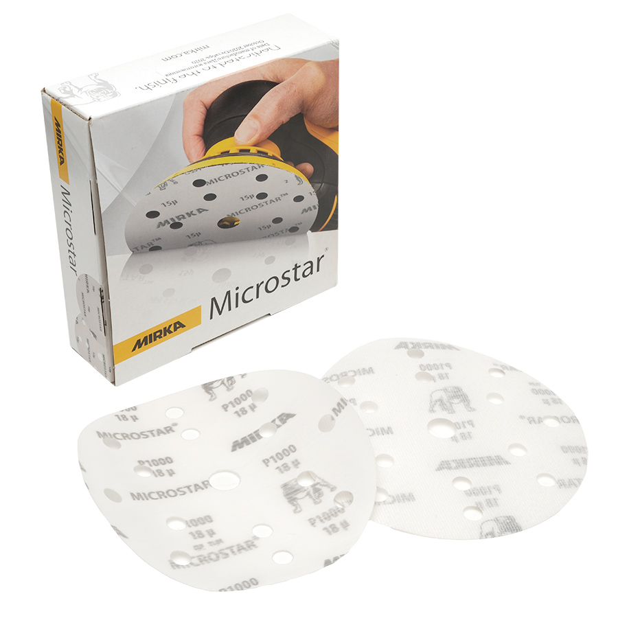 Mirka Microstar шлифовальный диск D-150 мм, 15 отв., Р1000