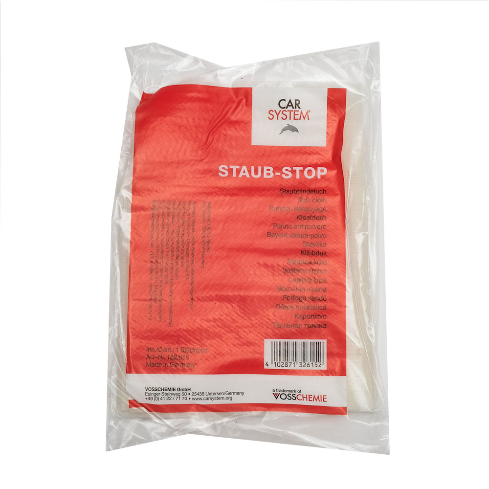 Carsystem Tack Cloth липкая салфетка 80 х 50 мм белая