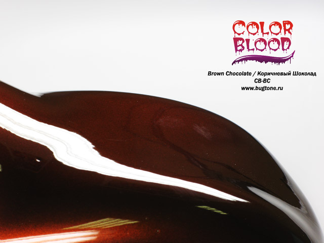 Bugtone Color Blood автомобильная кэнди краска 1 л, коричневый шоколад