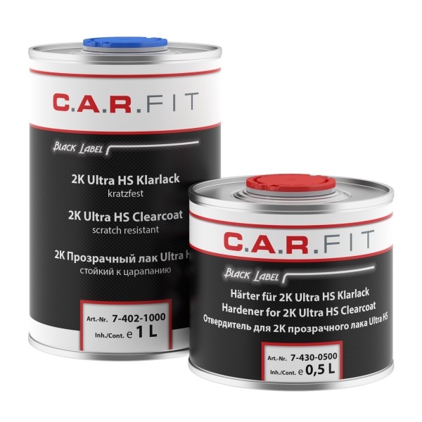 C.A.R. FIT BL лак автомобильный Ultra HS комплект 1+0,5 л