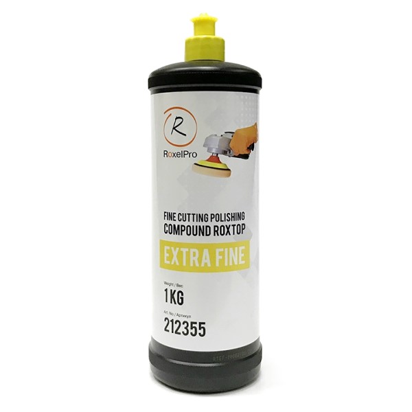 RoxelPro 212355 абразивная полировальная паста EXTRA FINE универсальная, 1 кг
