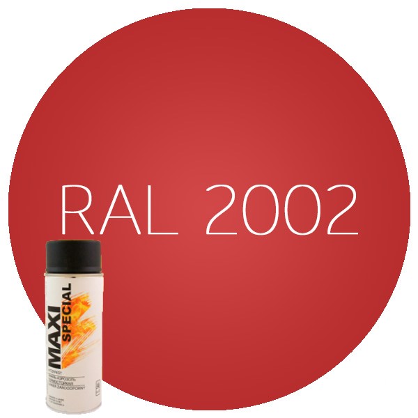 RAL2002 аэрозольная краска, ярко-оранжевая, 400 мл