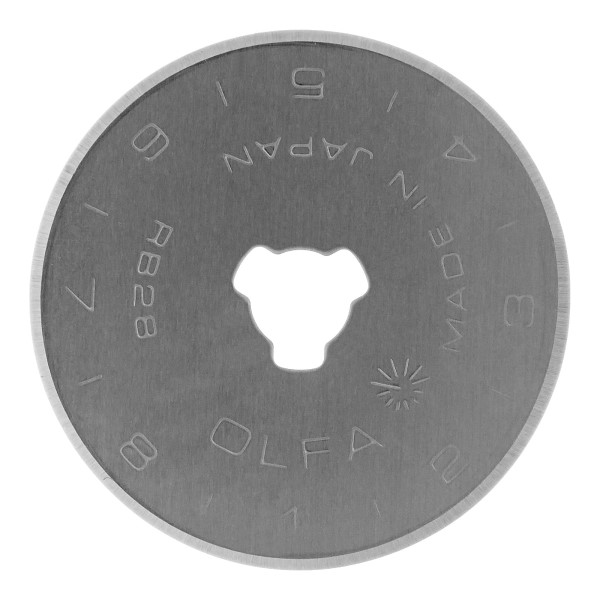 Olfa OL-RB28-2 лезвия круговое для ножей серии OL- RTY-1, D-28 мм, 2 шт
